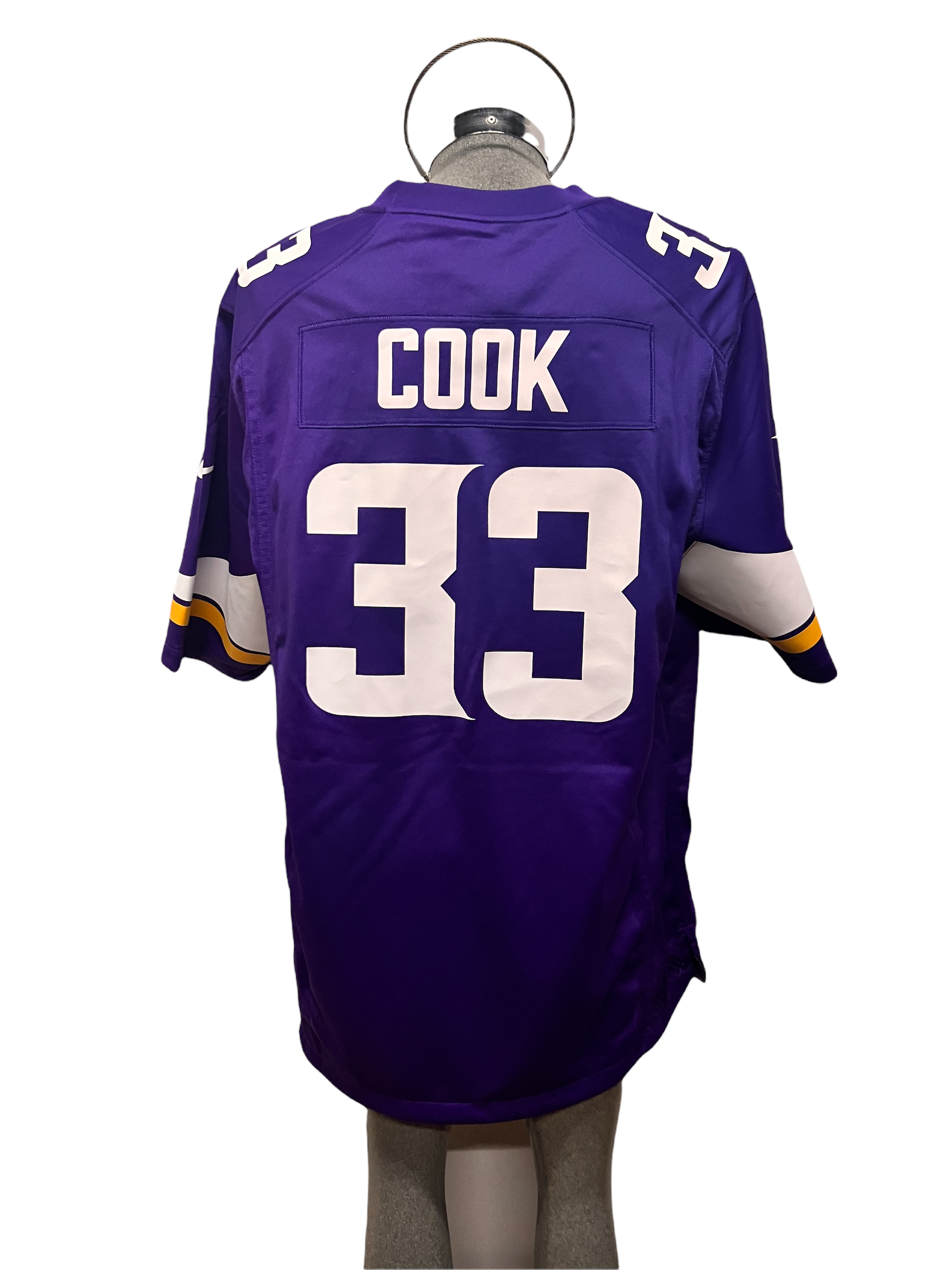 Jersey Original Nike Americano NFL Vikingos de Minnesota #33 67NM-MVGH