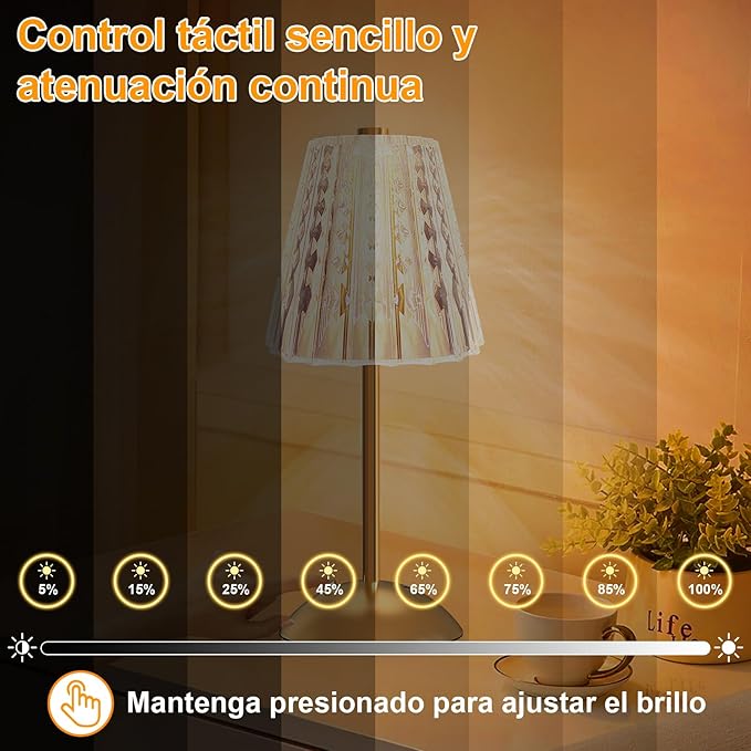 A Lámpara de Mesita de Noche