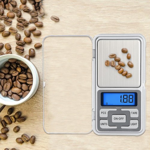 Bascula Gramera Digital De X 500 Gramos Pesar gris