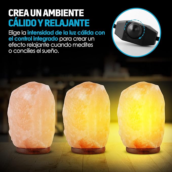 A Lámpara de Sal Rosa del Himalaya 
