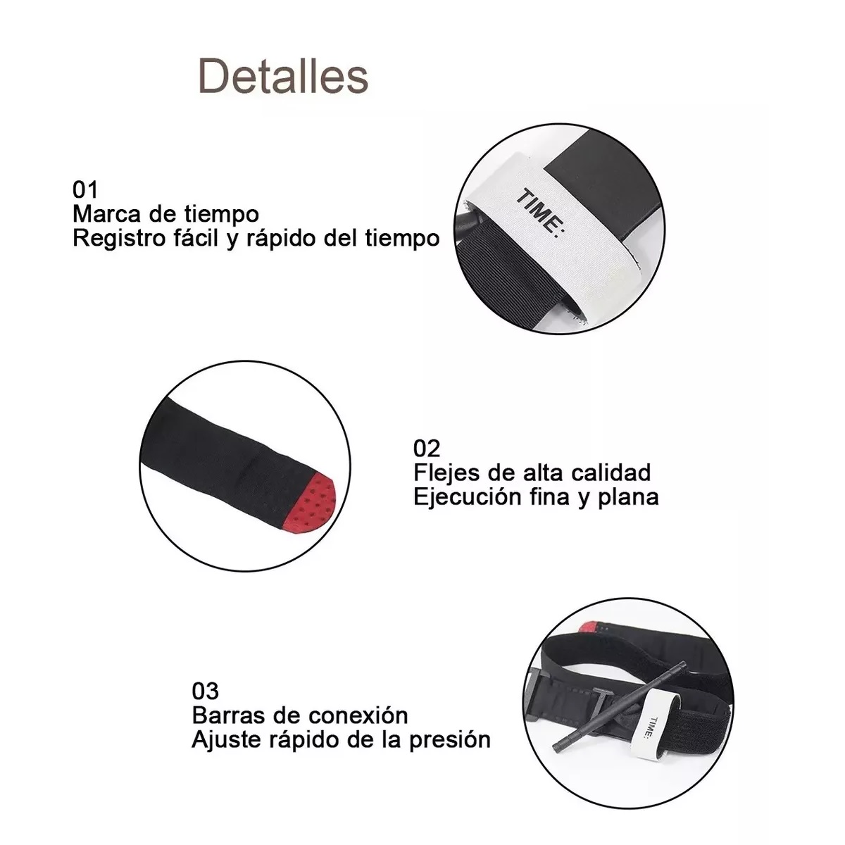Set 2 Pzs 95cm Torniquete De Emergencia Táctico Para Alpinismo