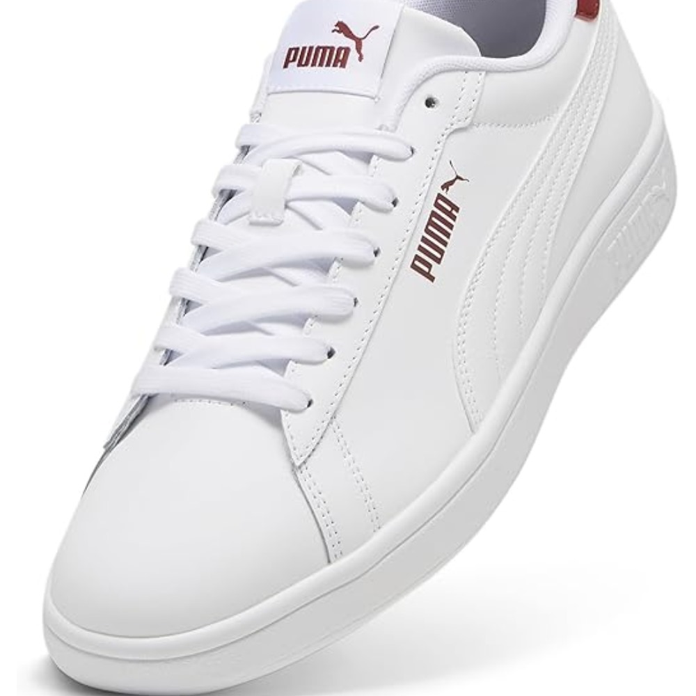 Tenis Puma Smash 3.0 L Blancio-Vino Unisex 390987 20