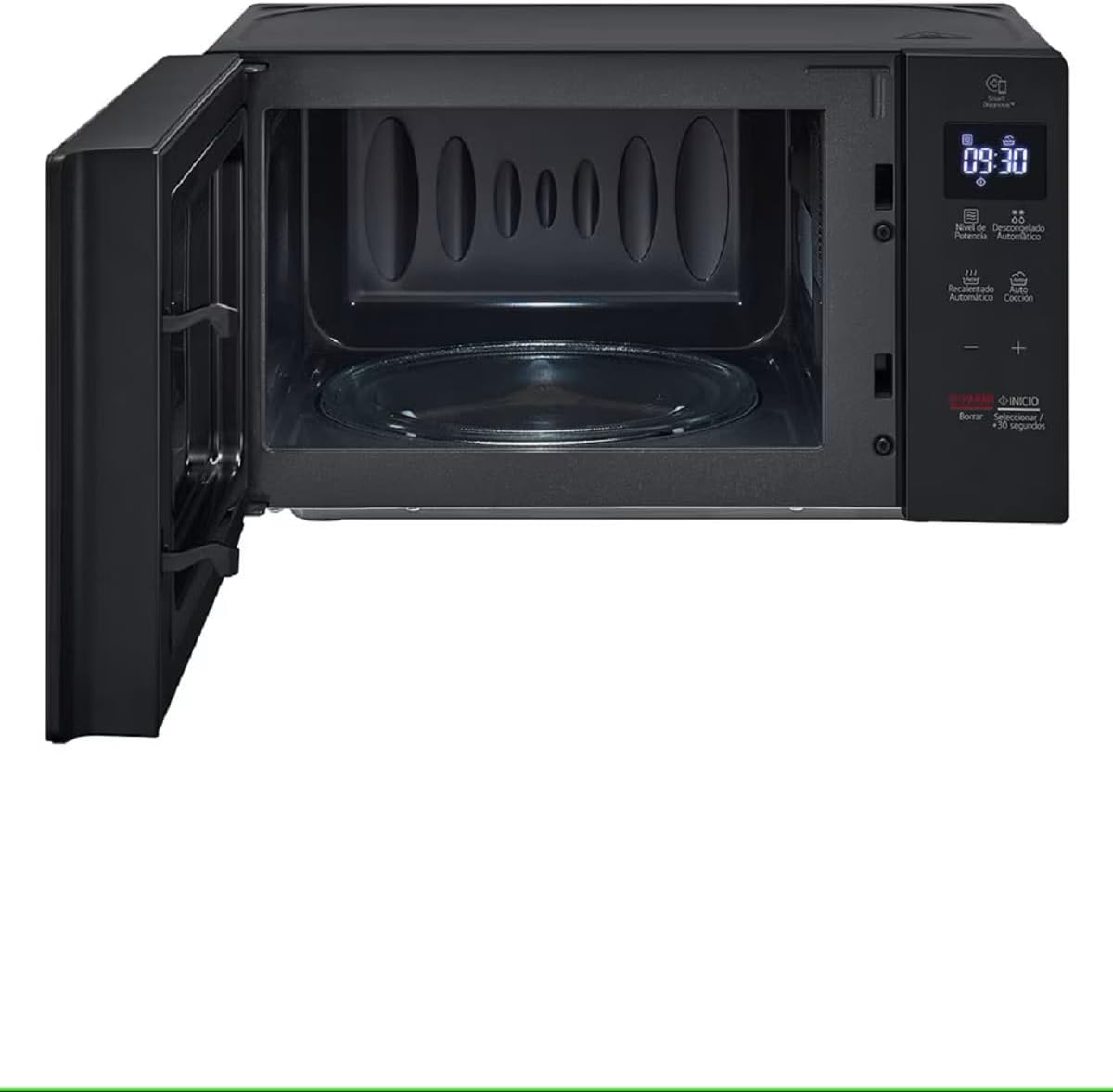 Horno de Microondas LG 0.7 Pies MS2032GAS Negro
