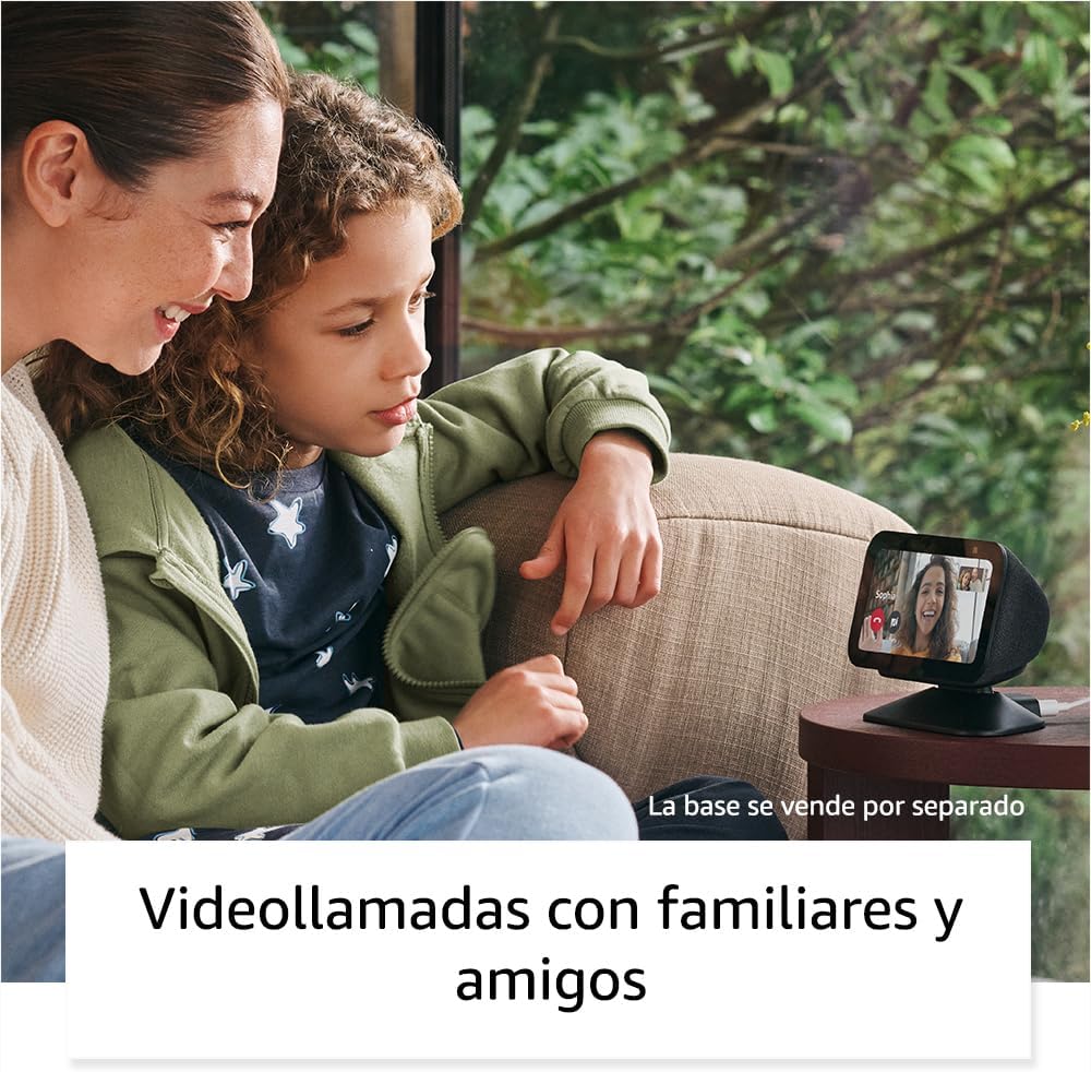Amazon Echo Show 5 (3.ª generación, modelo de 2023) | Pantalla inteligente con graves más profundos y sonido más claro | Blanco