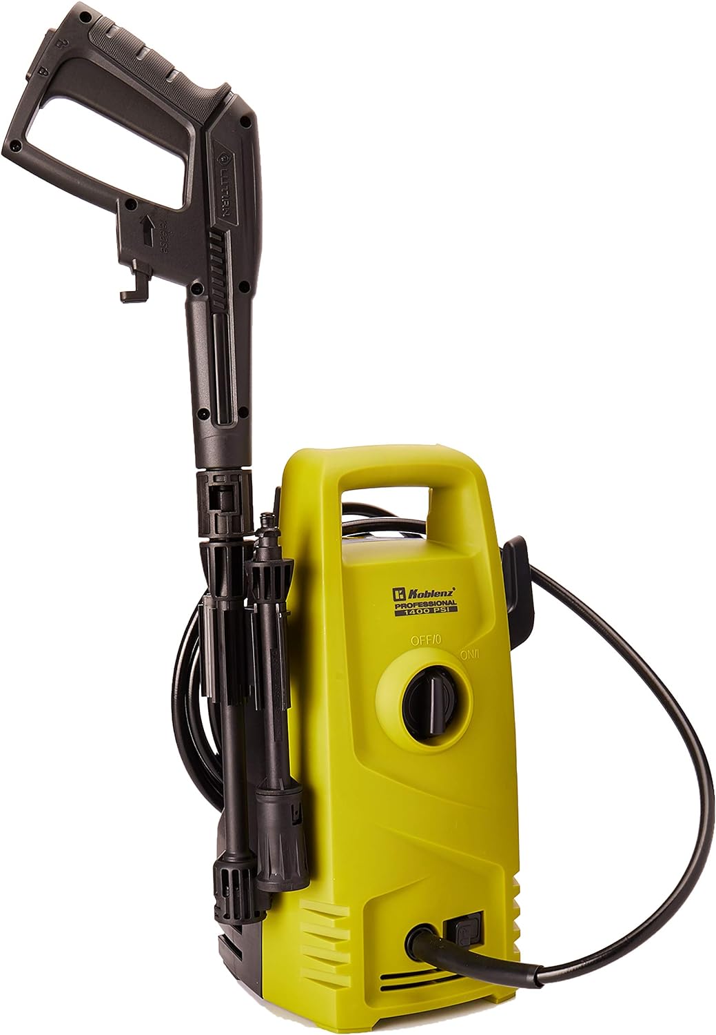 Koblenz Hidrolavadora 1400 Psi 5.5 Lt/Min 5 Accesorios HL-145 V