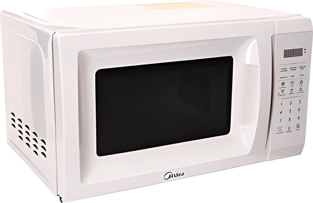 Midea MMDP07S2CW Horno Microondas con Capacidad de 21 Litros o 0,7 Pies Cúbicos, en Color Blanco