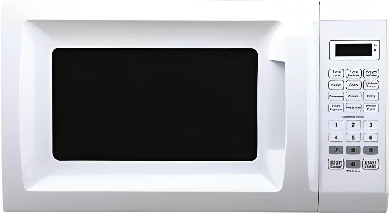 Midea MMDP07S2CW Horno Microondas con Capacidad de 21 Litros o 0,7 Pies Cúbicos, en Color Blanco