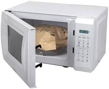 Midea MMDP07S2CW Horno Microondas con Capacidad de 21 Litros o 0,7 Pies Cúbicos, en Color Blanco