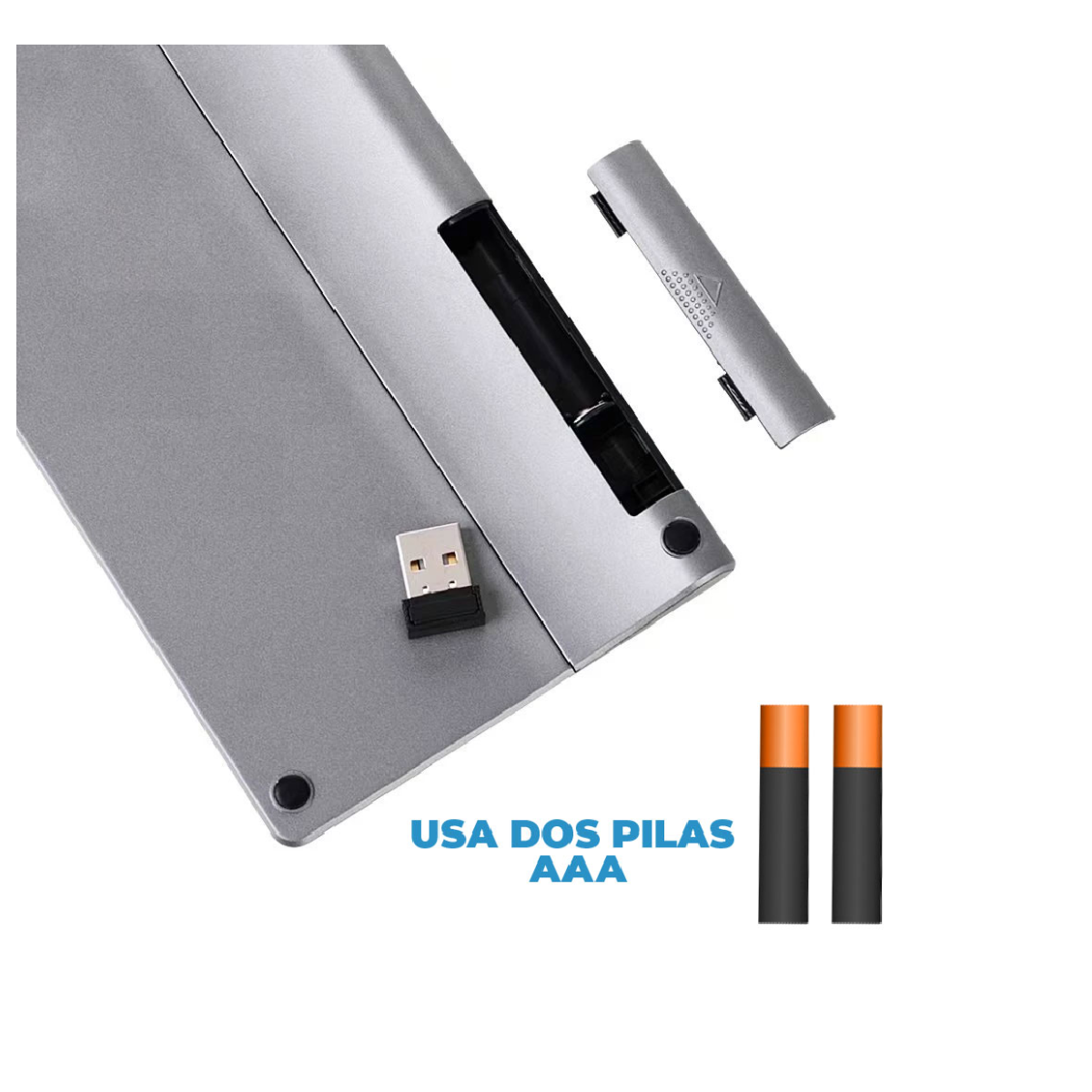 Mini Teclado Inalámbrico Portátil con Mouse Pad / Pad Numérico