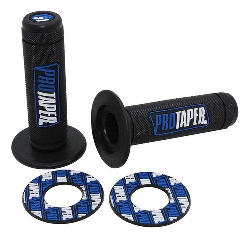 Puños Protaper Empuñaduras De Acelerador De 7/8 Pulgadas NEGRO AZUL