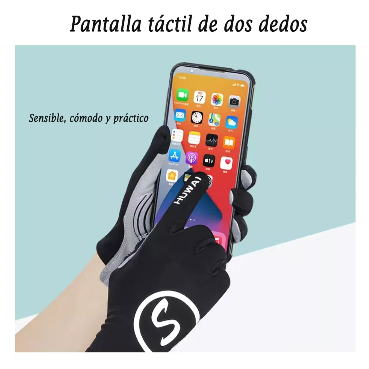 Guantes De Ciclismo Con Protección Y Efecto Refrescante Talla G