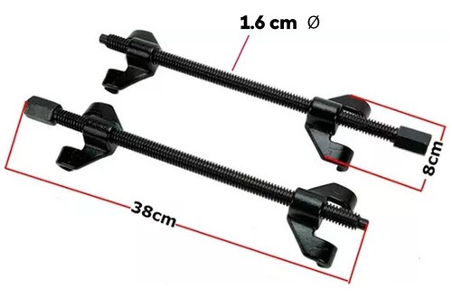 Herramienta Desmontaje Compresor Resorte Amortiguador 38cm NEGRO