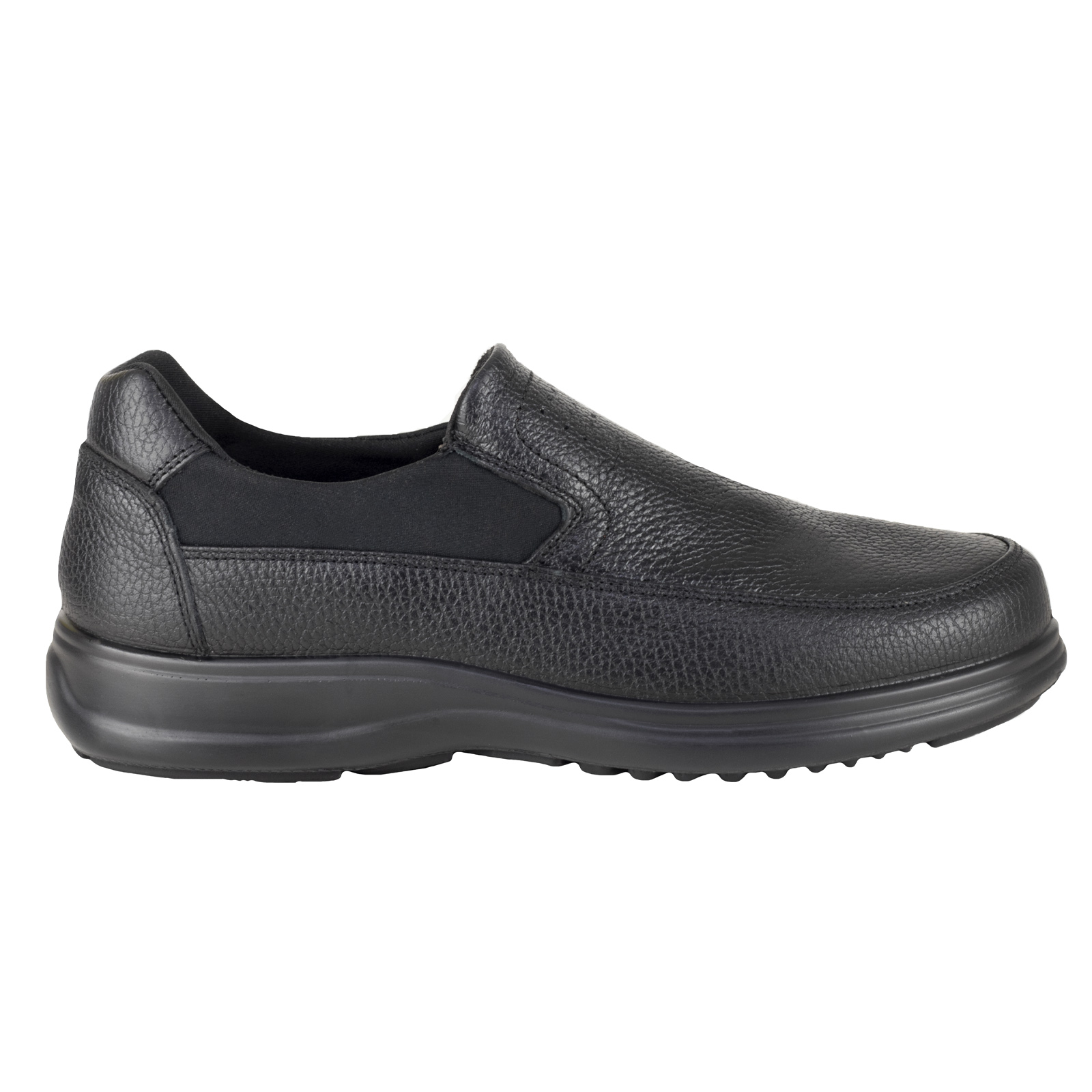 Mocasin Clasico Para Hombre Confort Verde Tabaco 2588 Negro