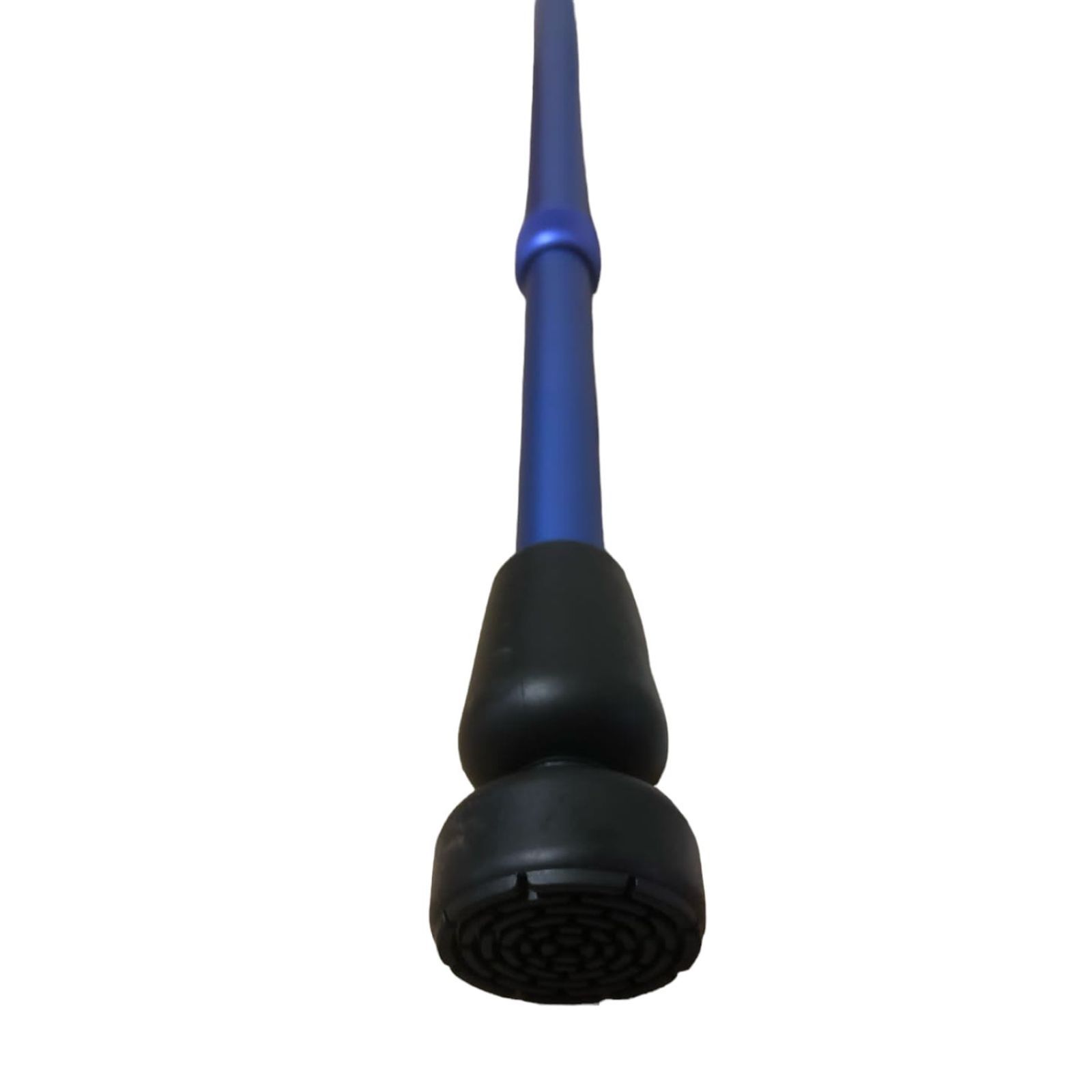 Baston De Aluminio Con Sistema Goma Rotatoria Azul