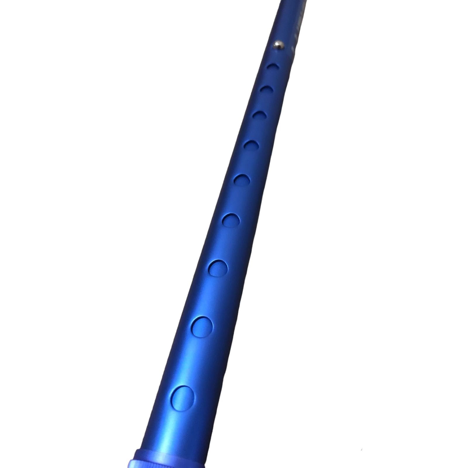 Baston De Aluminio Con Sistema Goma Rotatoria Azul