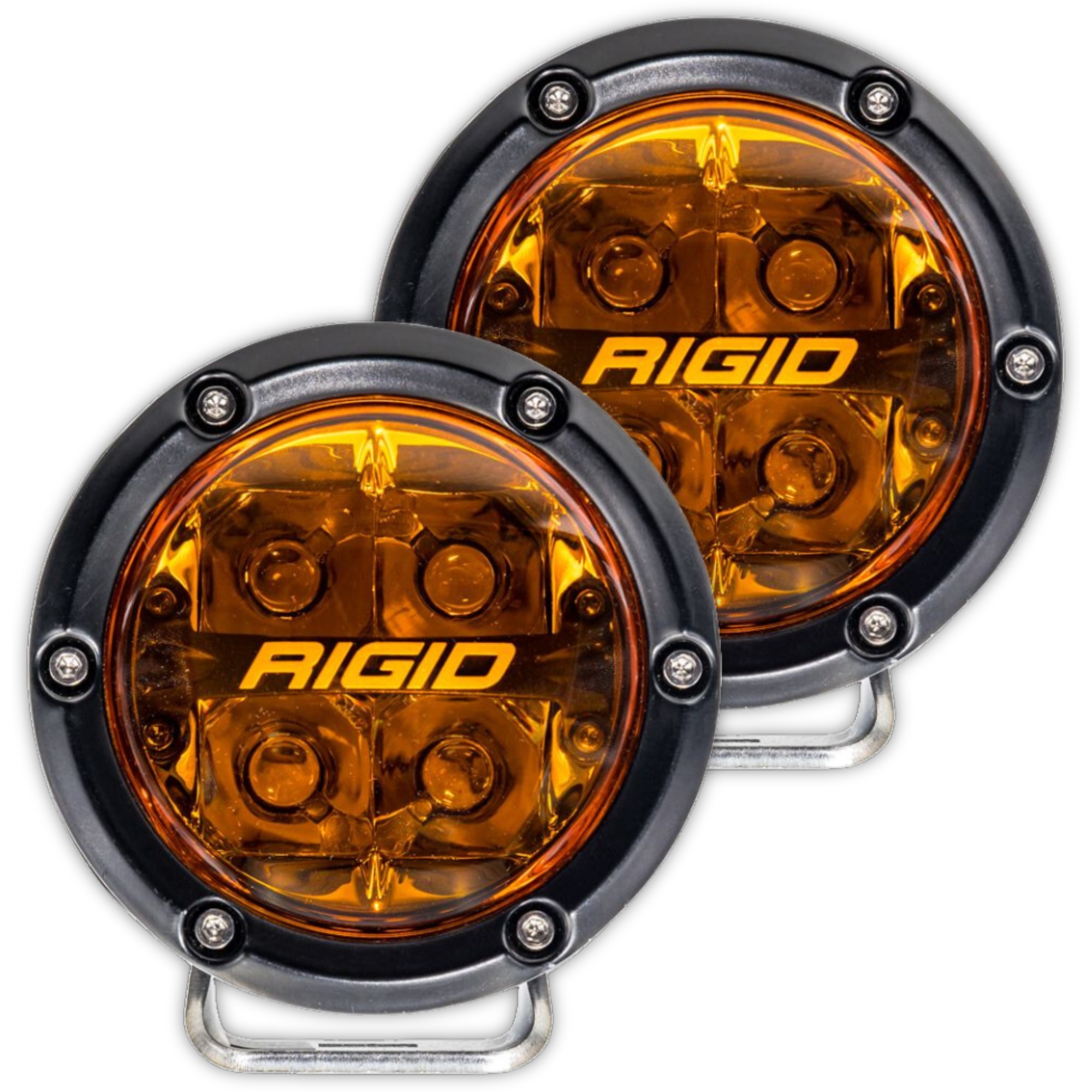 Faros LED Ambar Rigid 36123 4 Pulgadas Pro Edition Jeep Rzr X3