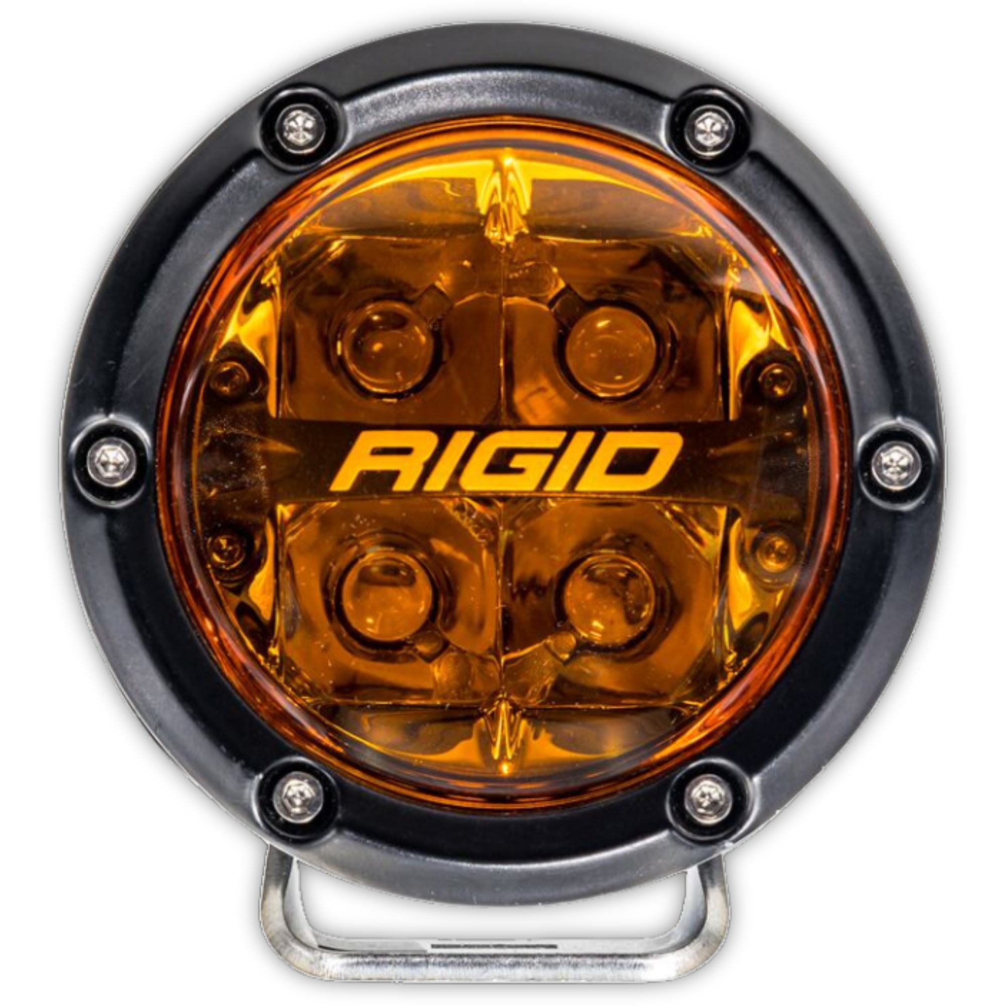 Faros LED Ambar Rigid 36123 4 Pulgadas Pro Edition Jeep Rzr X3