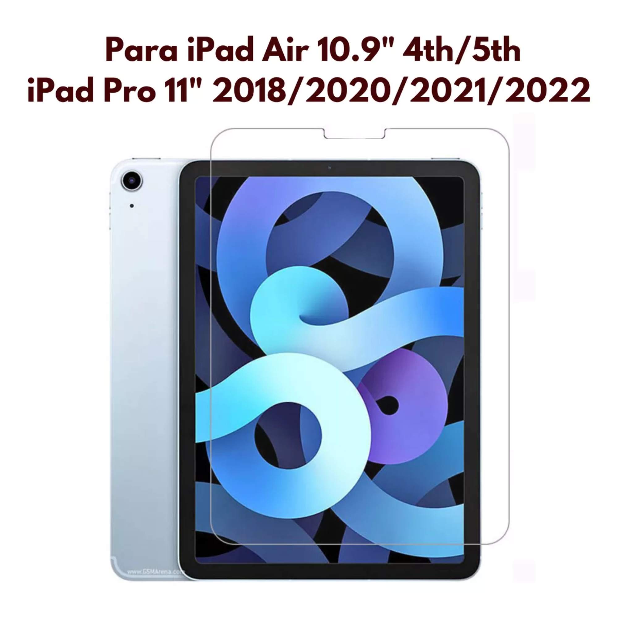 Mica De Cristal Templado Protector De Pantalla Para iPad Air 4/5/Pro 11