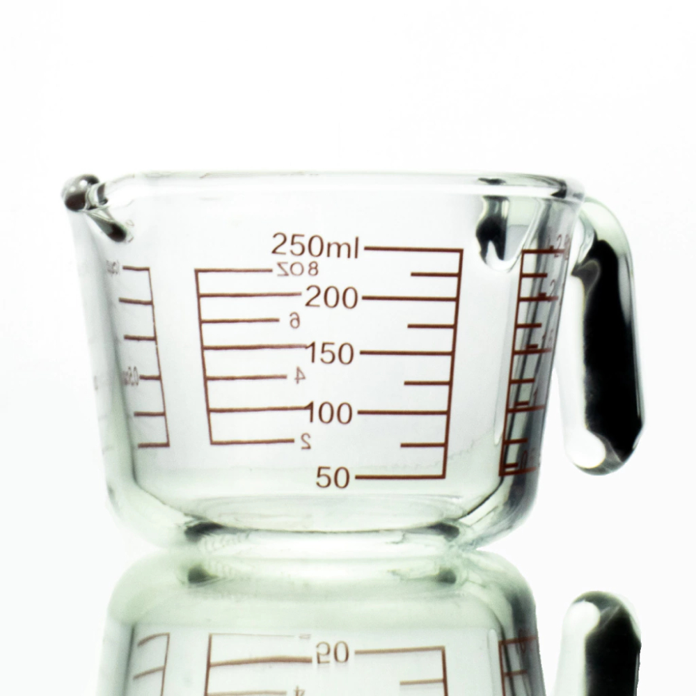 Taza Medidora de Vidrio Con Capacidad Para 250ml Brang