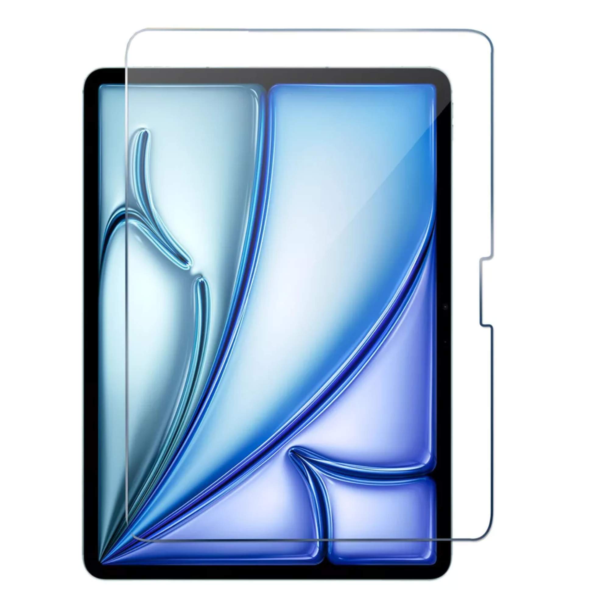 Protector de Pantalla para iPad con Doble Capa de Seguridad y Dureza 9H Alta Transparencia Para iPad Air 11 M2 2024