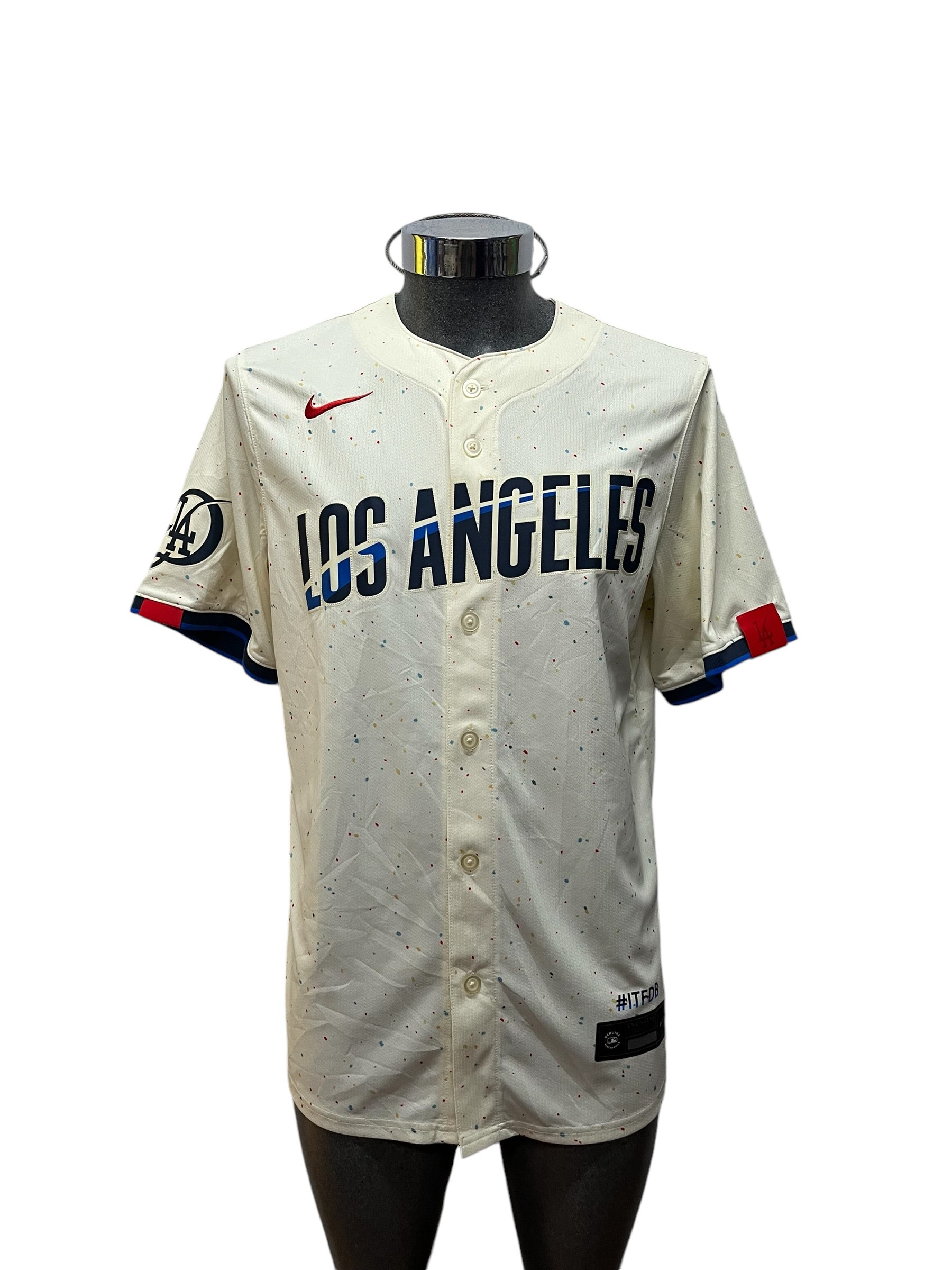 Jersey Original Nike Beisbol MLB Los Angeles Dodgers City Connect T7LM-LDC1