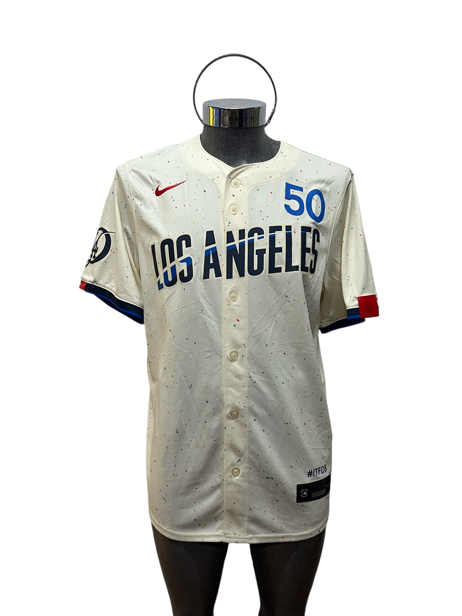 Jersey Original Nike Beisbol MLB Los Angeles Dodgers City Connect #50 T7LM-LDC1-LD9-014