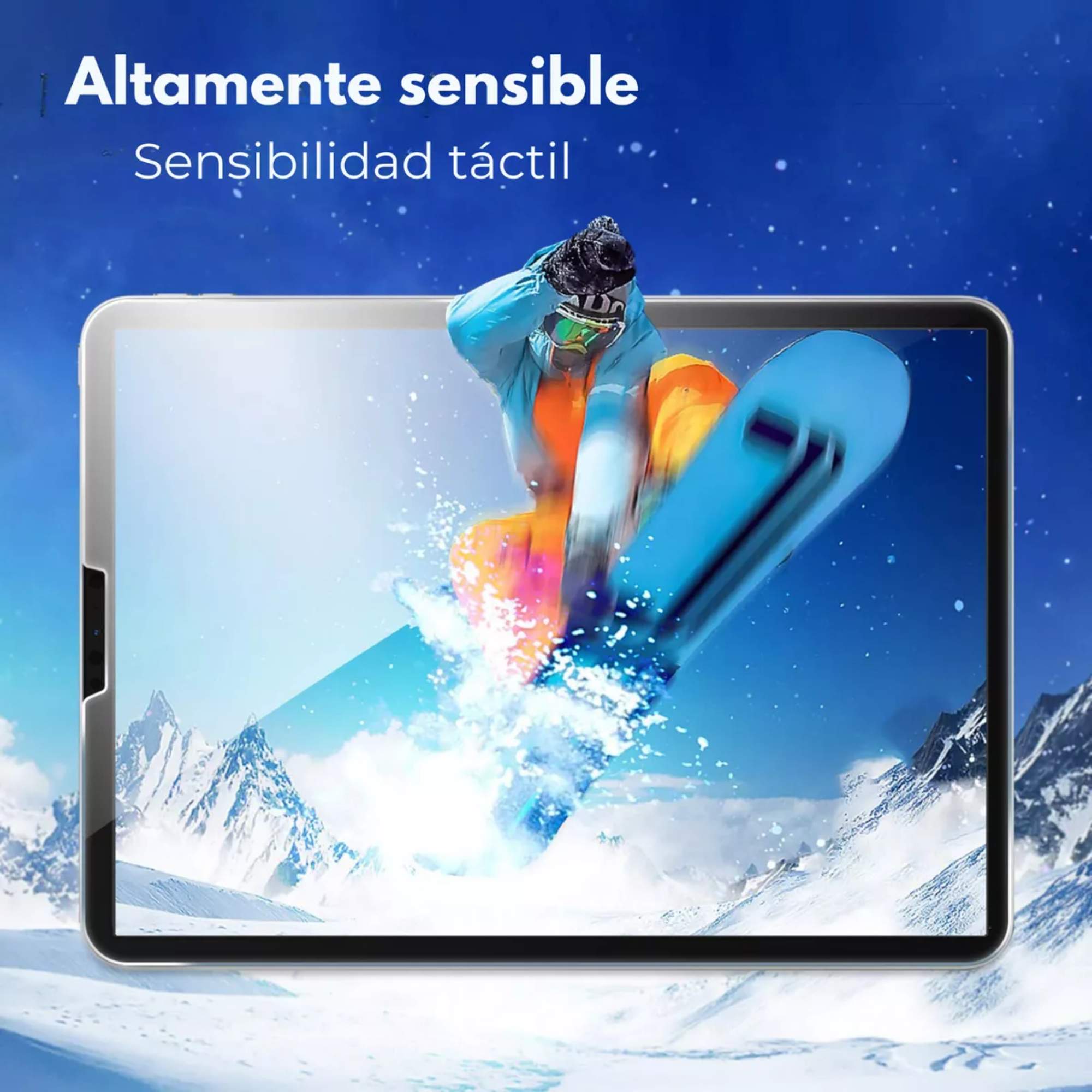 Mica De Cristal Templado Protector De Pantalla Para iPad Air 13  M2 Pro 13 M4
