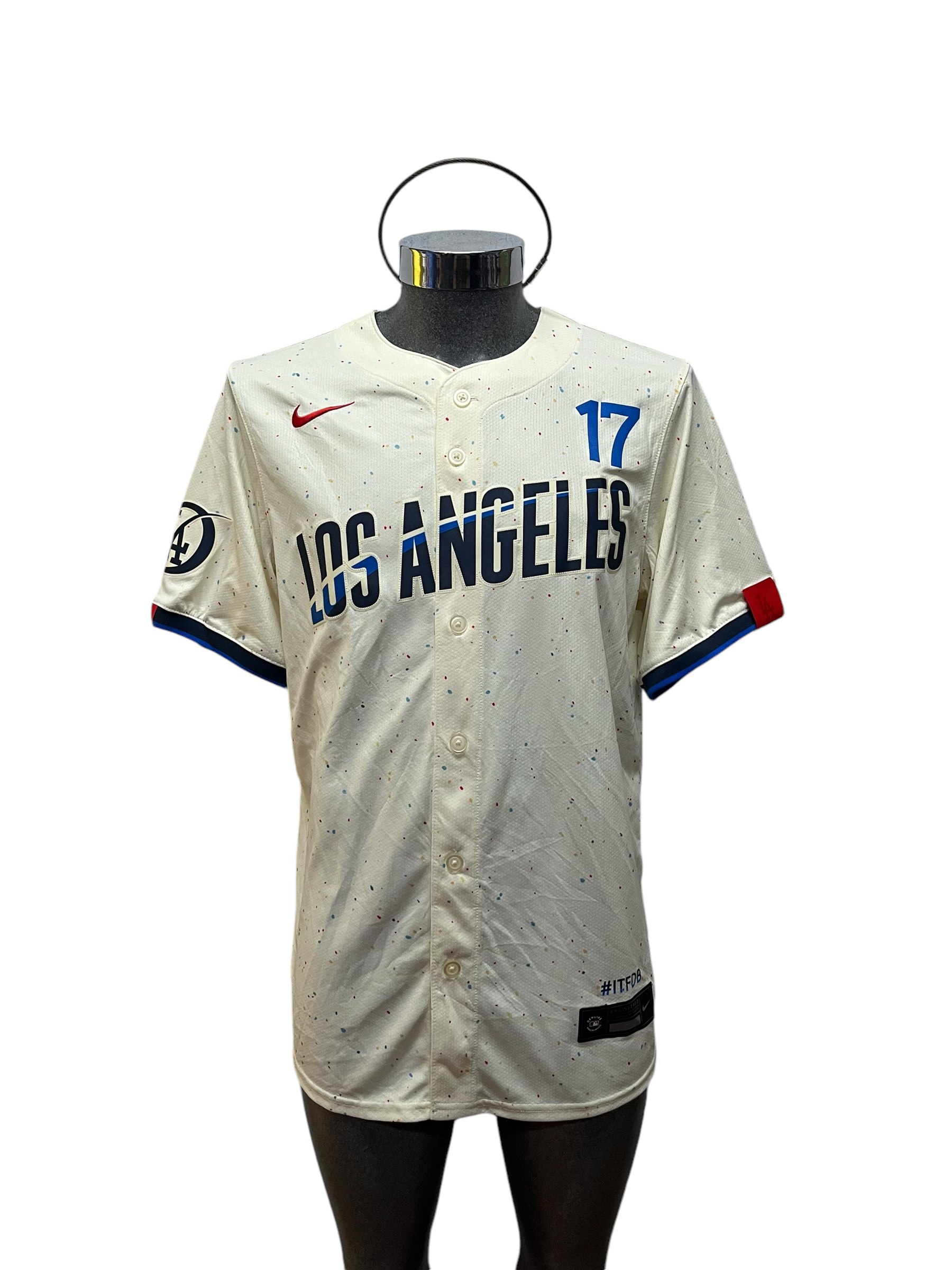 Jersey Original Nike Beisbol MLB Los Angeles Dodgers City Connect Ohtani #17