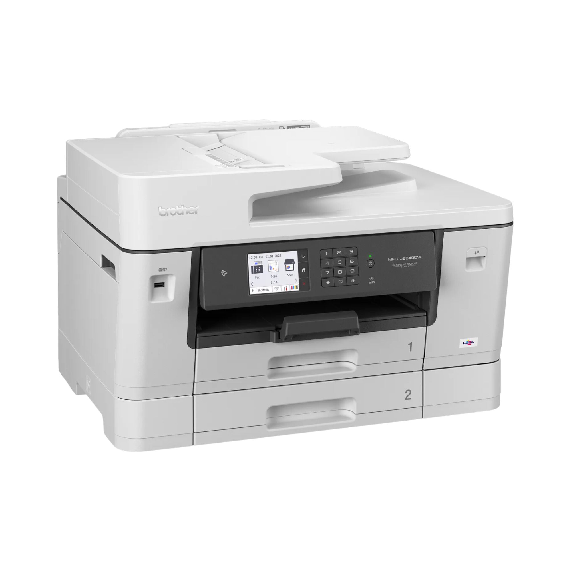 Impresora Multifuncional Brother Business Smart Pro MFCJ6940DW, Sistema de Tinta Continua, USB, Ethernet, Wi-Fi, Dúplex, 35 ppm Negro, 32 ppm Color