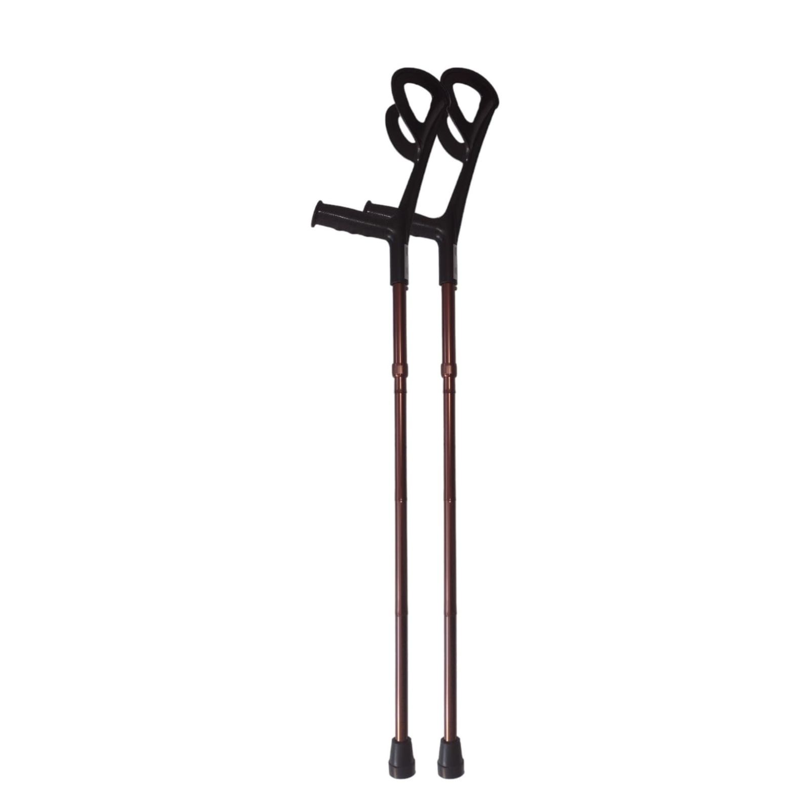 Muletas Canadienses Plegables De Aluminio Resistente Ajustables