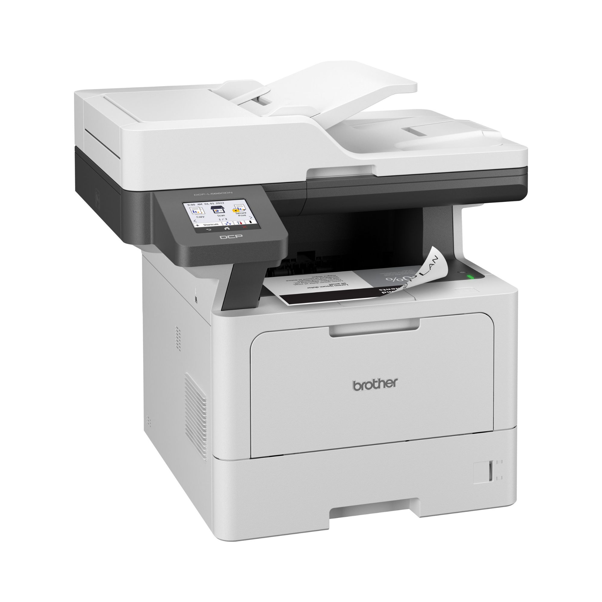 Impresora Multifuncional Brother DCPL5660DN, Mono Láser, Cama Oficio, USB, Ethernet, Dúplex, 50 ppm