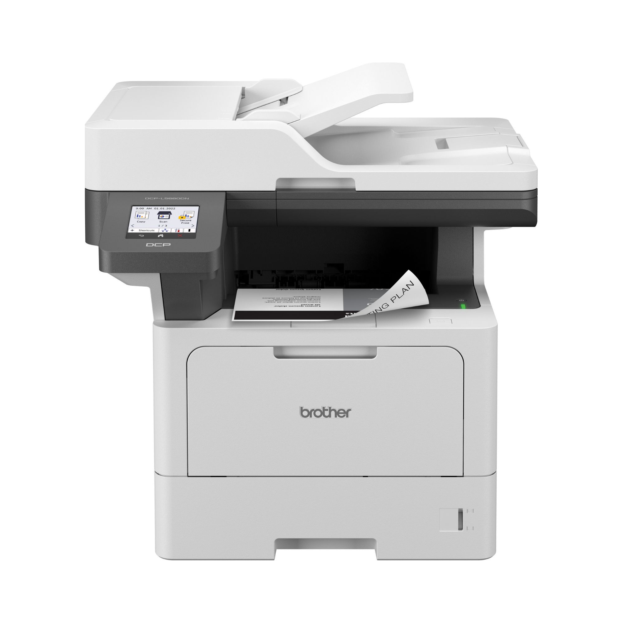 Impresora Multifuncional Brother DCPL5660DN, Mono Láser, Cama Oficio, USB, Ethernet, Dúplex, 50 ppm