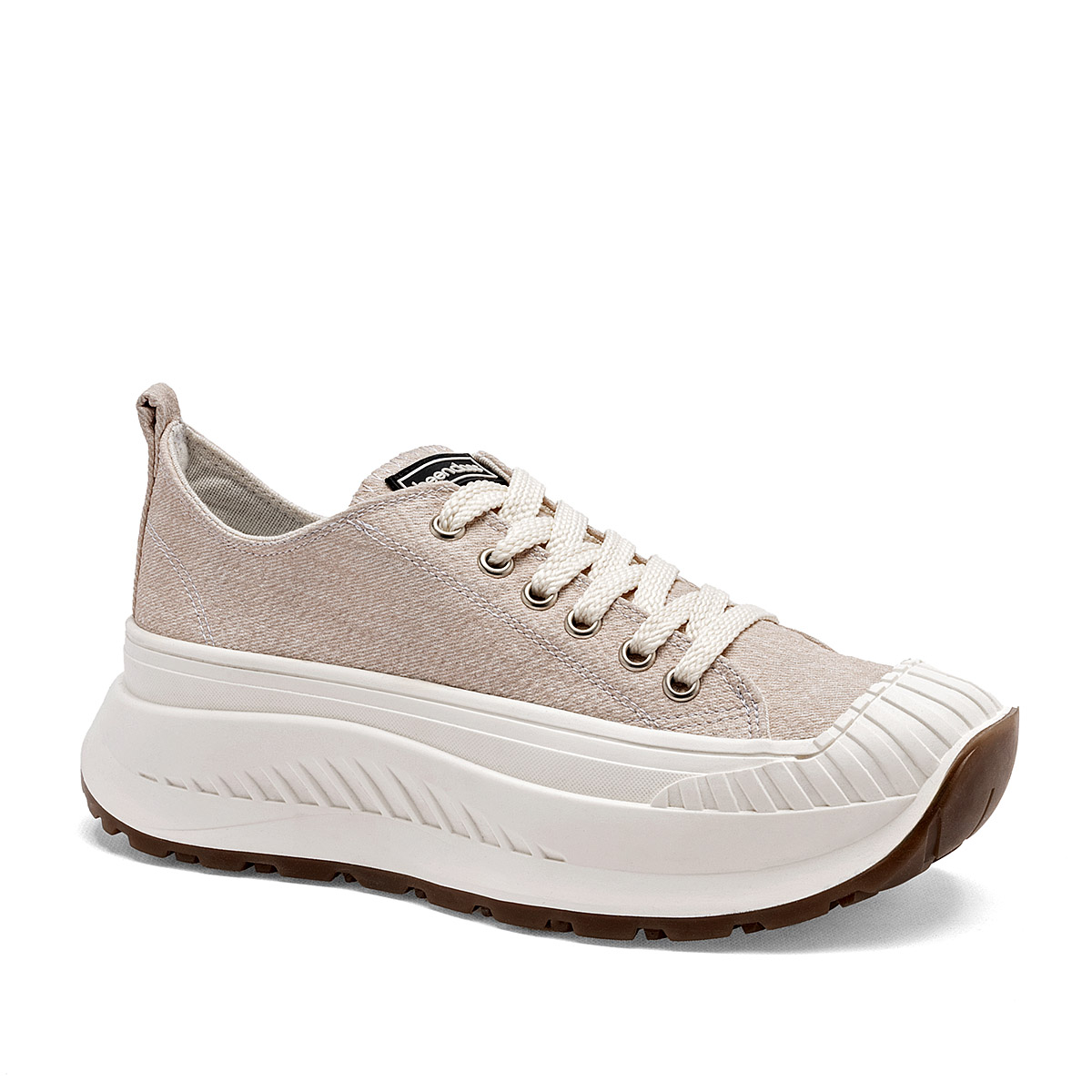 Tenis Chunky Para Mujer BEEN CLASS 129665 Beige E9