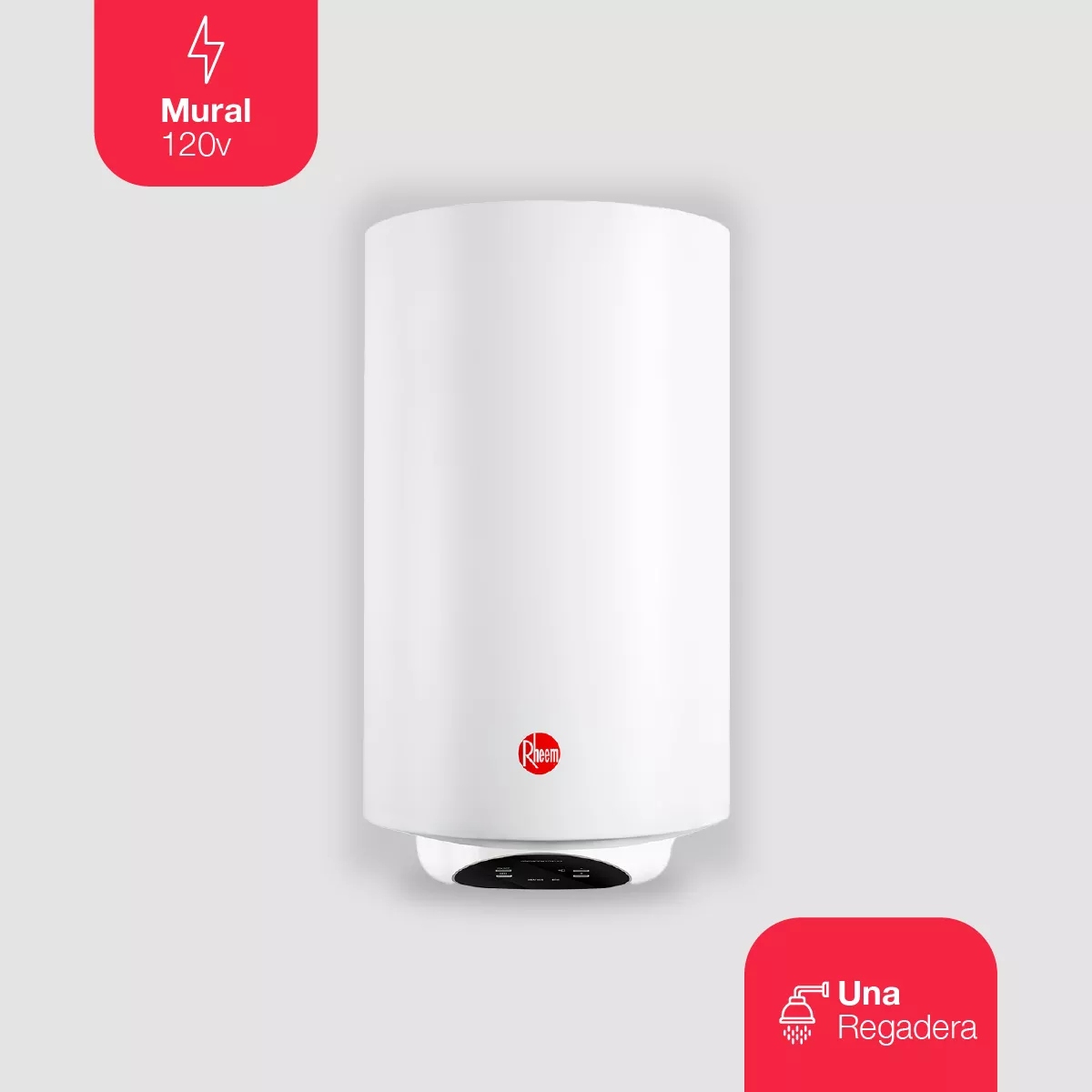 Calentador Depósito Eléctrico Mural RHEEM RME35V1 35 Litros Blanco ENDY