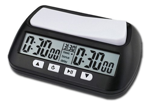 Reloj De Ajedrez Profesional Temporizador De Ajedrez Digital NEGRO