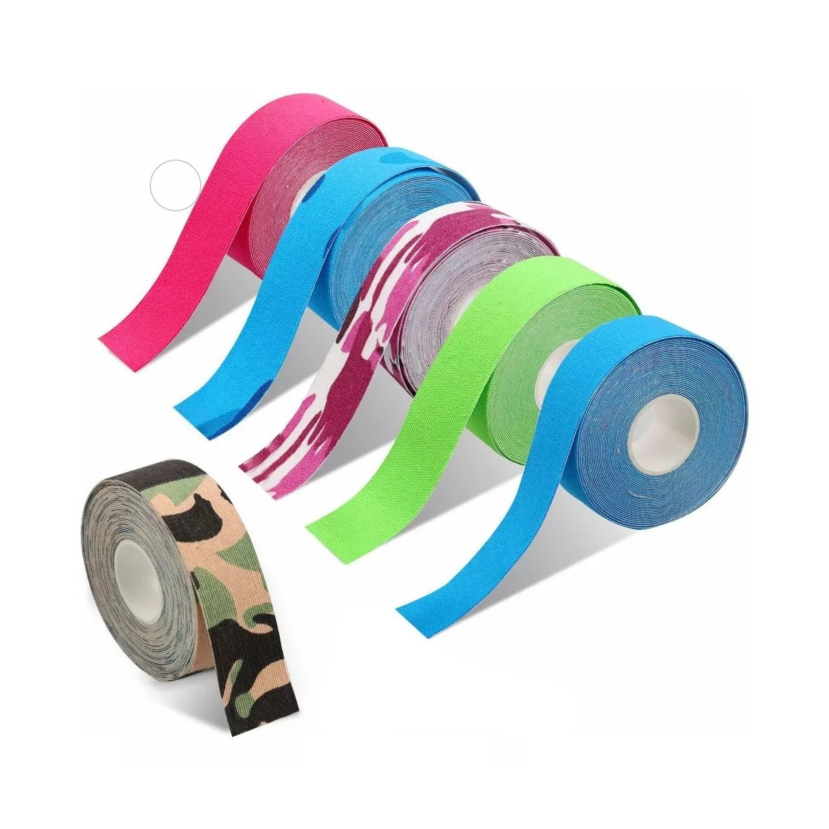 Cinta Kinesiologica Vendaje Neuromuscular Tape 5mx2.5cm 6pcs