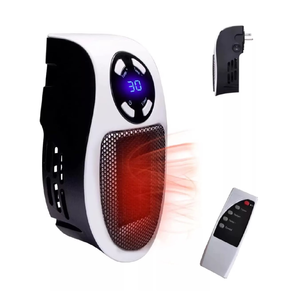 Calentador Espacio 350w, Ventilador De Calor