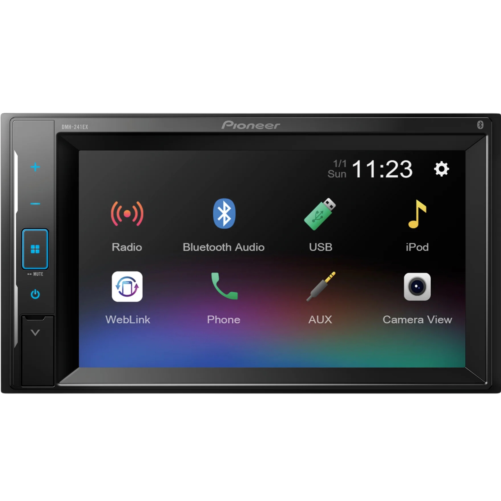 Estereo Pantalla Pioneer DMH241EX Mirrorlink Android 2 DIN