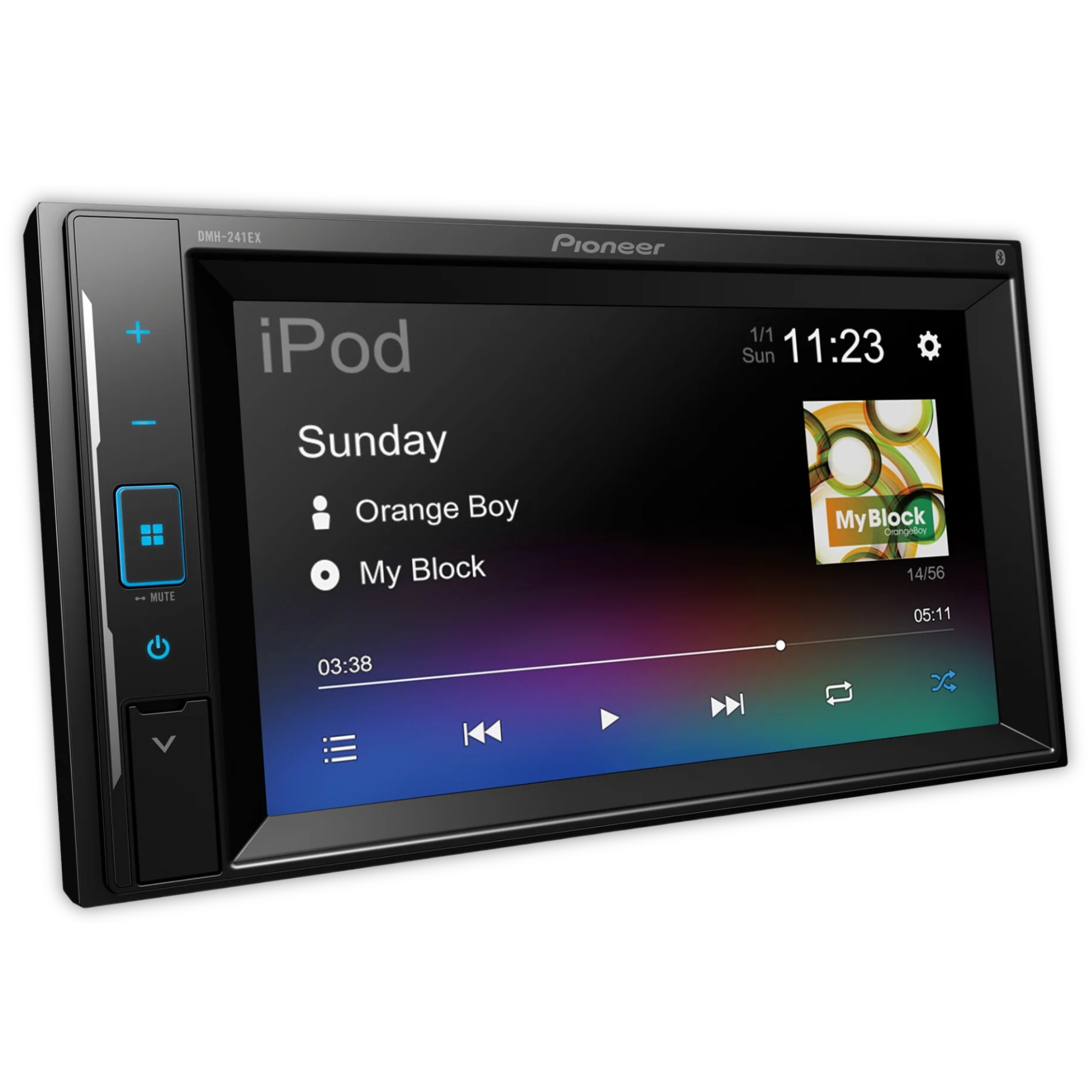 Estereo Pantalla Pioneer DMH241EX Mirrorlink Android 2 DIN