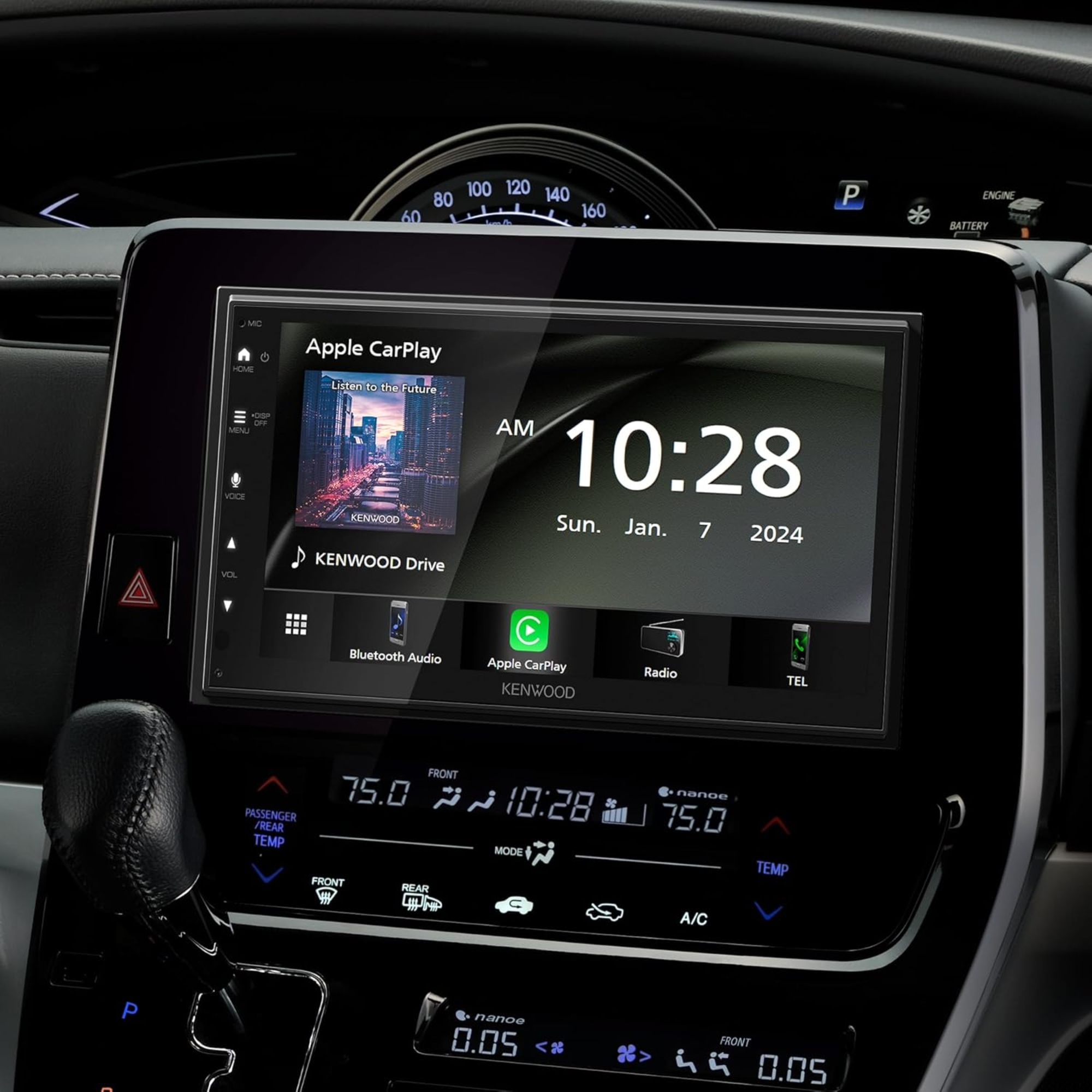 Autoestéreo Con Pantalla Kenwood DMX4710S 6.8 PLG Carplay