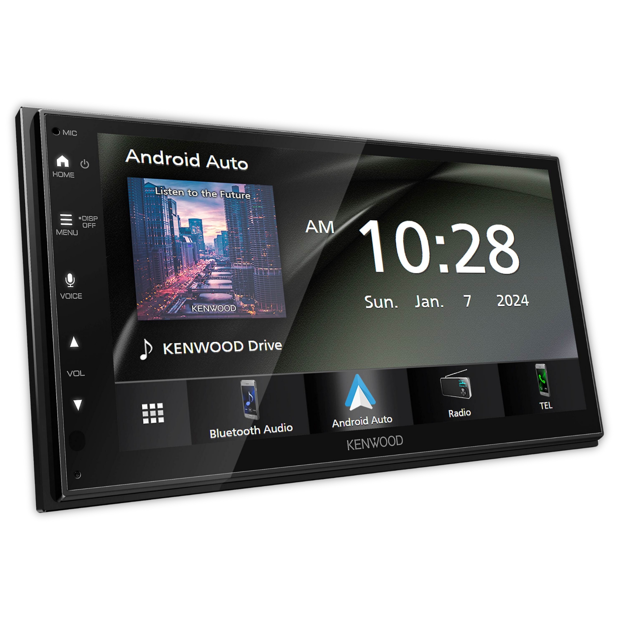 Autoestéreo Con Pantalla Kenwood DMX4710S 6.8 PLG Carplay
