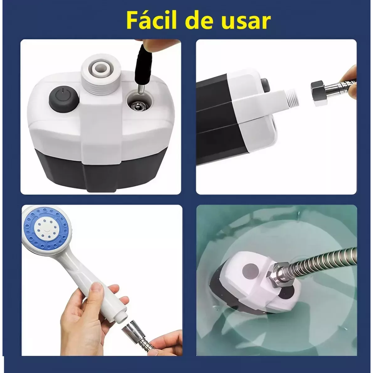 Ducha Portable Para Exterior Con Manguera Flexible Camping