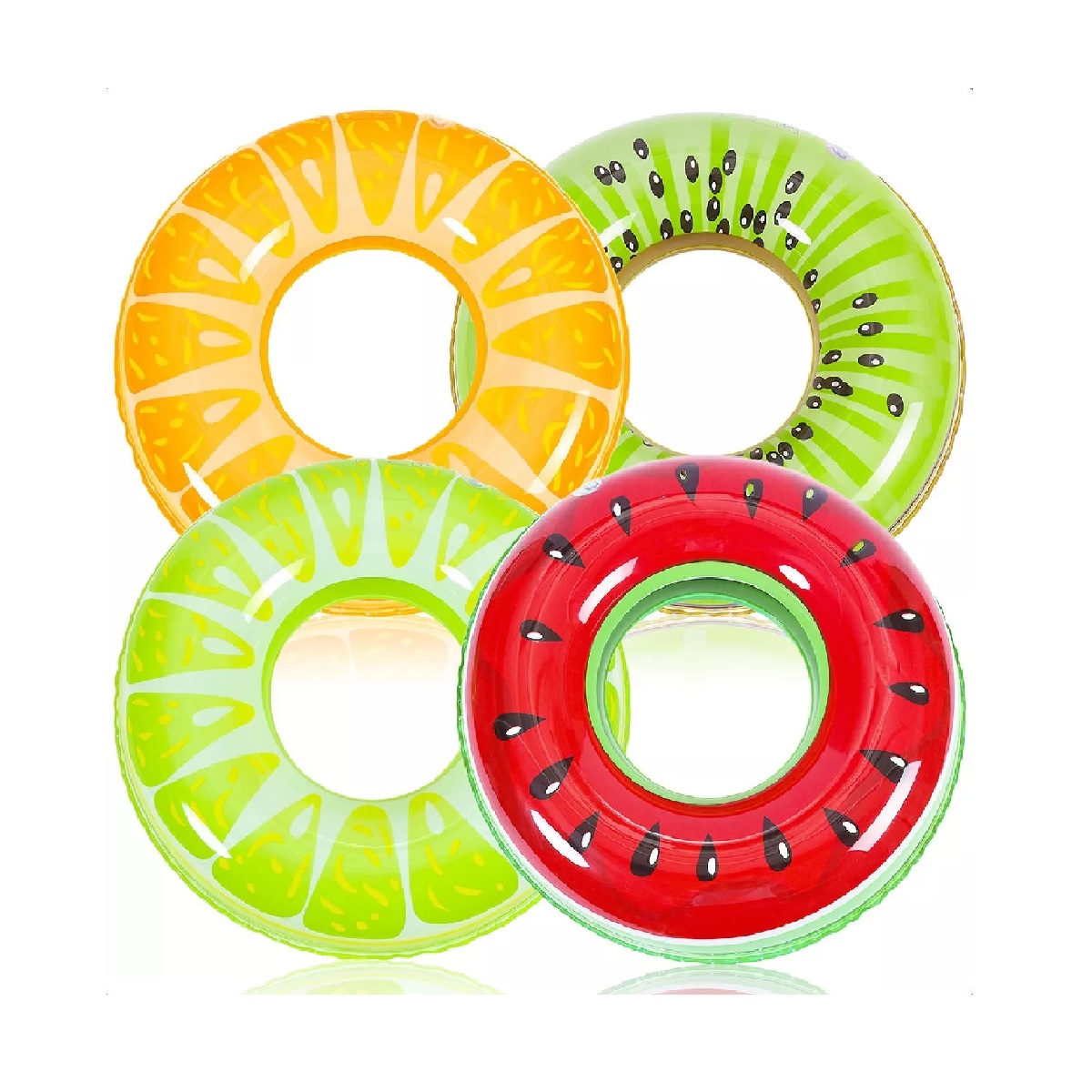 Flotador Hinchable Para Piscina De 90 Cm Con Purpurina Brillante, De PVC Resistente, Para Adultos Y Niños, Ideal Para Playa Y Fiestas De Verano