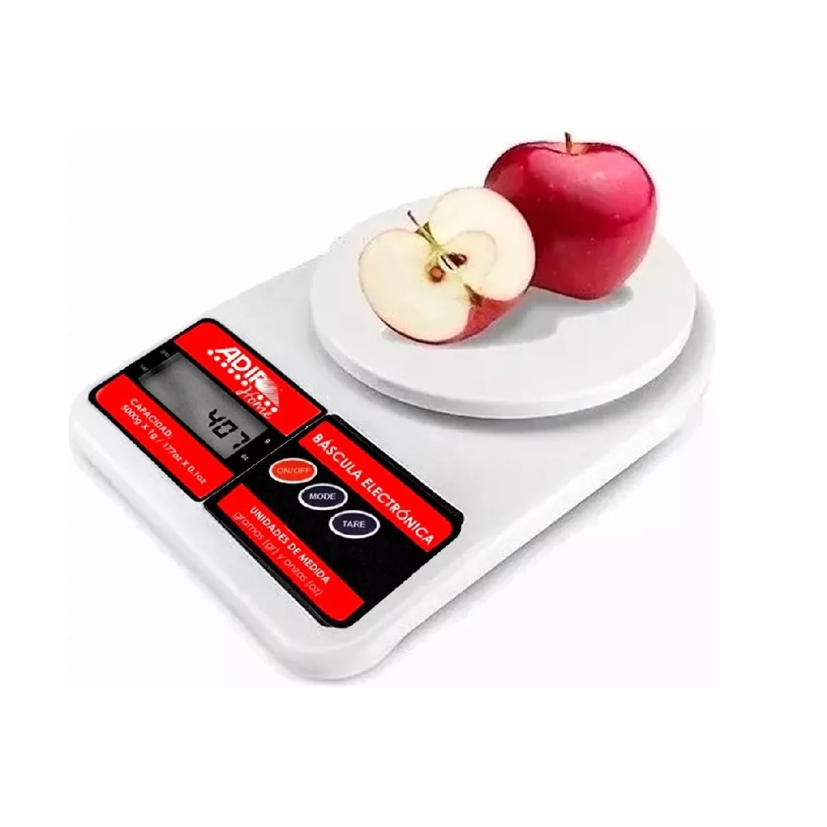 Báscula Digital Para Cocina 1 Grs A 5 Kg
