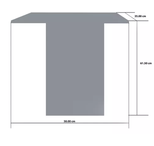 Mesa De Centro sala minimalista Mdf Melamico Resistente Violeta Pastel