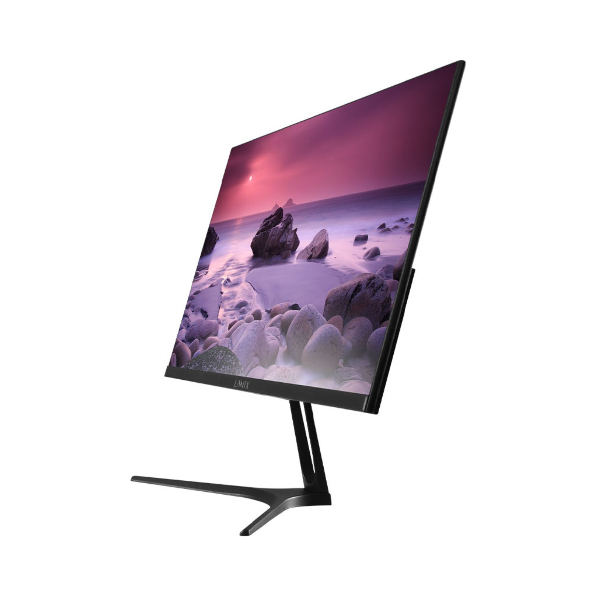 Monitor LCD Lanix LX240 de 23.8'', Full HD, VGA/HDMI, 75 Hz, con Bocinas Integradas, Negro