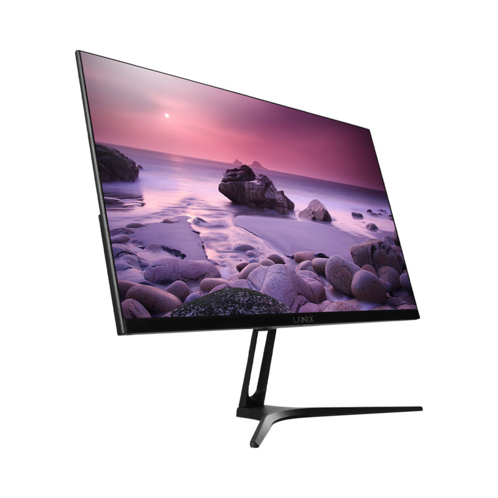 Monitor LCD Lanix LX240 de 23.8'', Full HD, VGA/HDMI, 75 Hz, con Bocinas Integradas, Negro