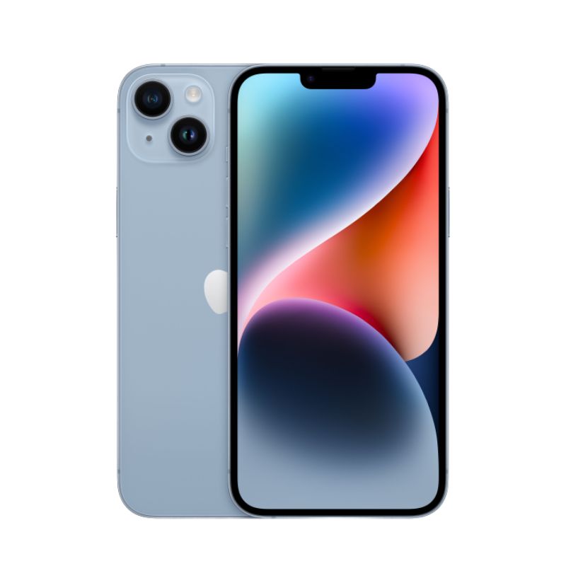iPhone 14 128GB Azul E-SIM Reacondicionado Grado A + Estabilizador