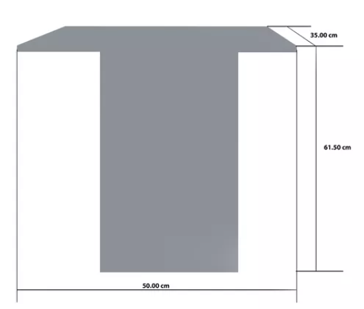 Mesa De Centro Vinil Metalico Mdf Melamico Minimalista Color Negro