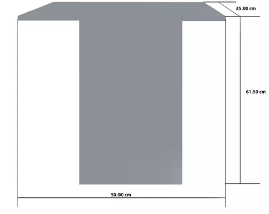 Mesa De Centro Mdf Melamico Vinil Metalico Tipo Marmol Resist Blanco